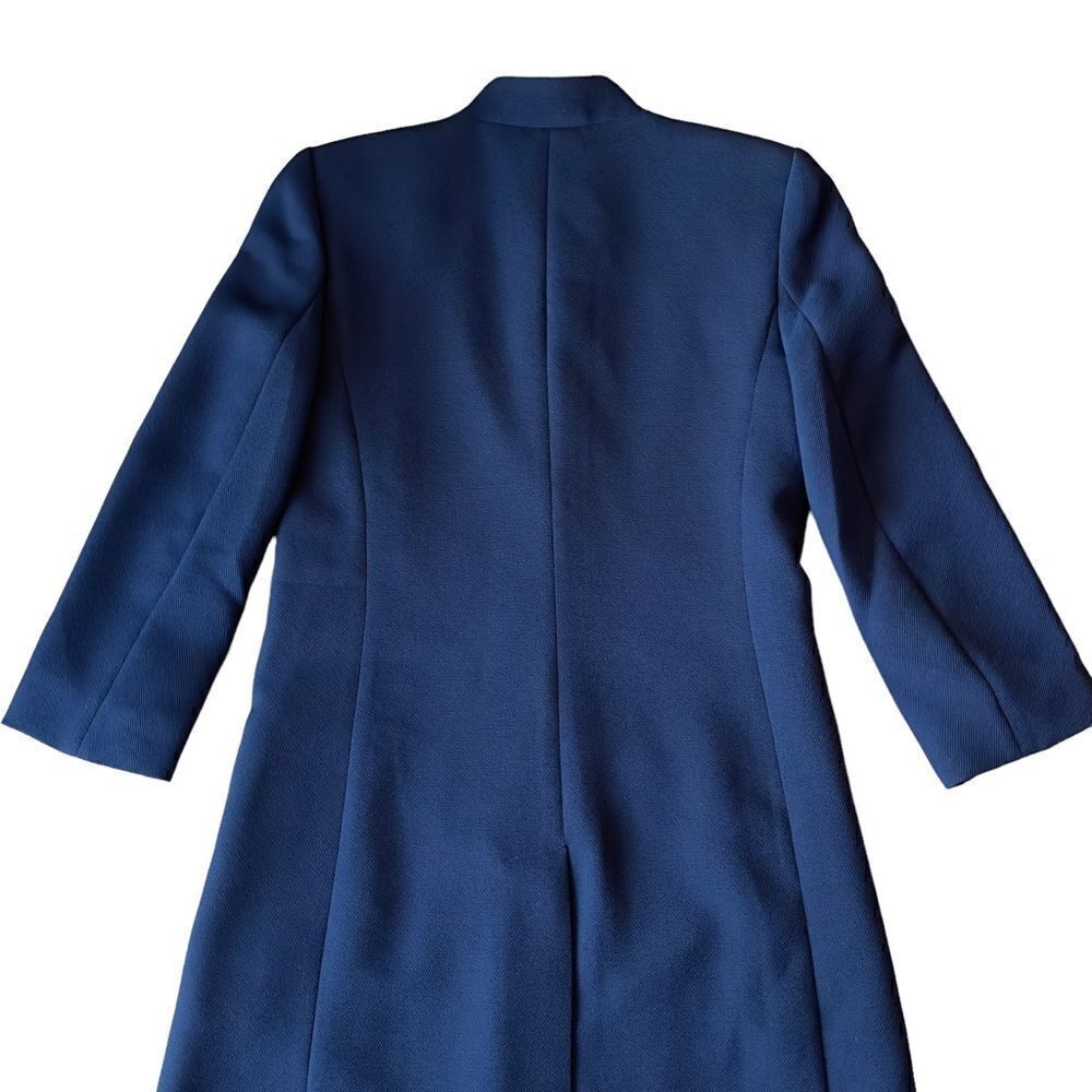 A/X Armani Exchange Round Collar Tunic Blazer Navy XSMALL - Picture 4 of 16
